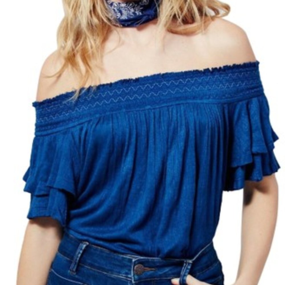 Free People Santorini Off The Shoulder Cutout